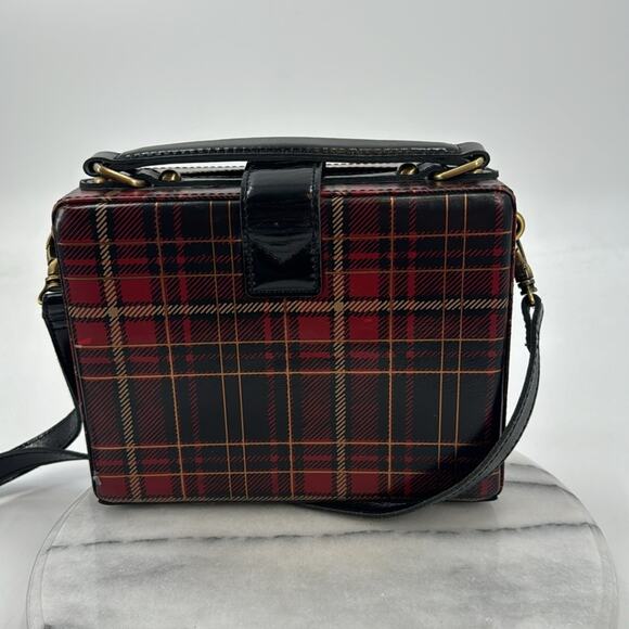 Patricia Nash Tartan Plaid Tauria Box Satchel - Picture 7 of 10